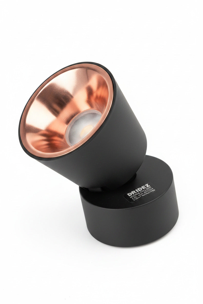 GRIDEZ 15W Movable Cylinder Light – Metal Body