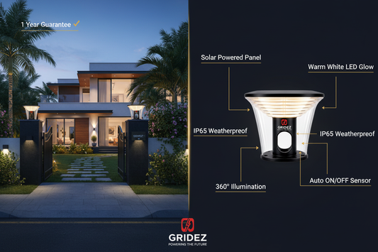 GRIDEZ Solar Light Combined Banner